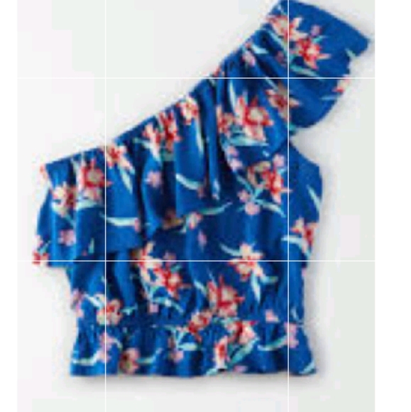 American Eagle Floral Top - Picture 1 of 3